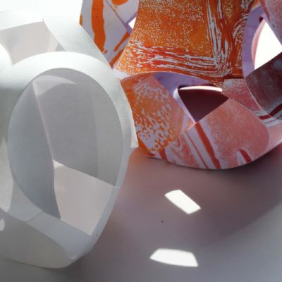 Blake R, A Level 3D Art. Paper Sculptures